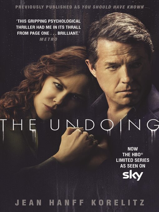 Title details for The Undoing by Jean Hanff Korelitz - Available